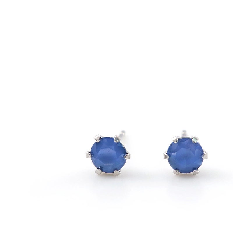 Pt900 サファイア ピアス 9月 誕生石_09