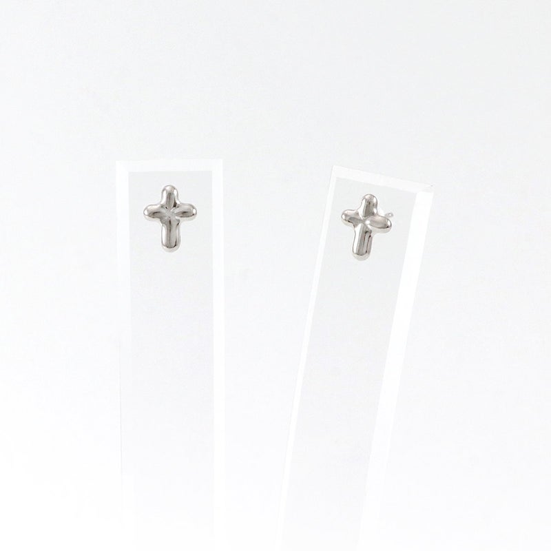 Pt900 クロスモチーフ ピアス_03
