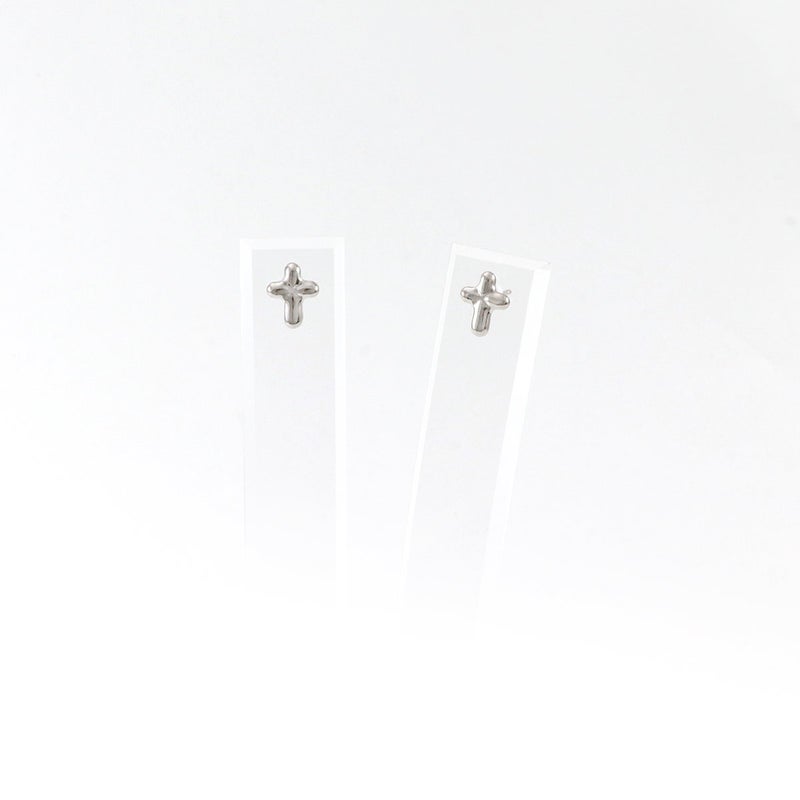 Pt900 クロスモチーフ ピアス_09