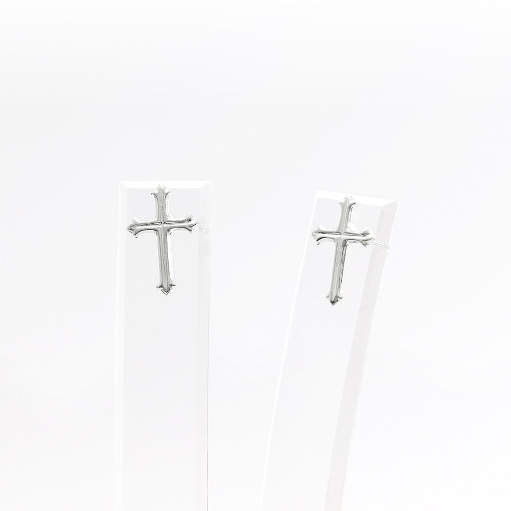 Pt900 クロス ピアス_03