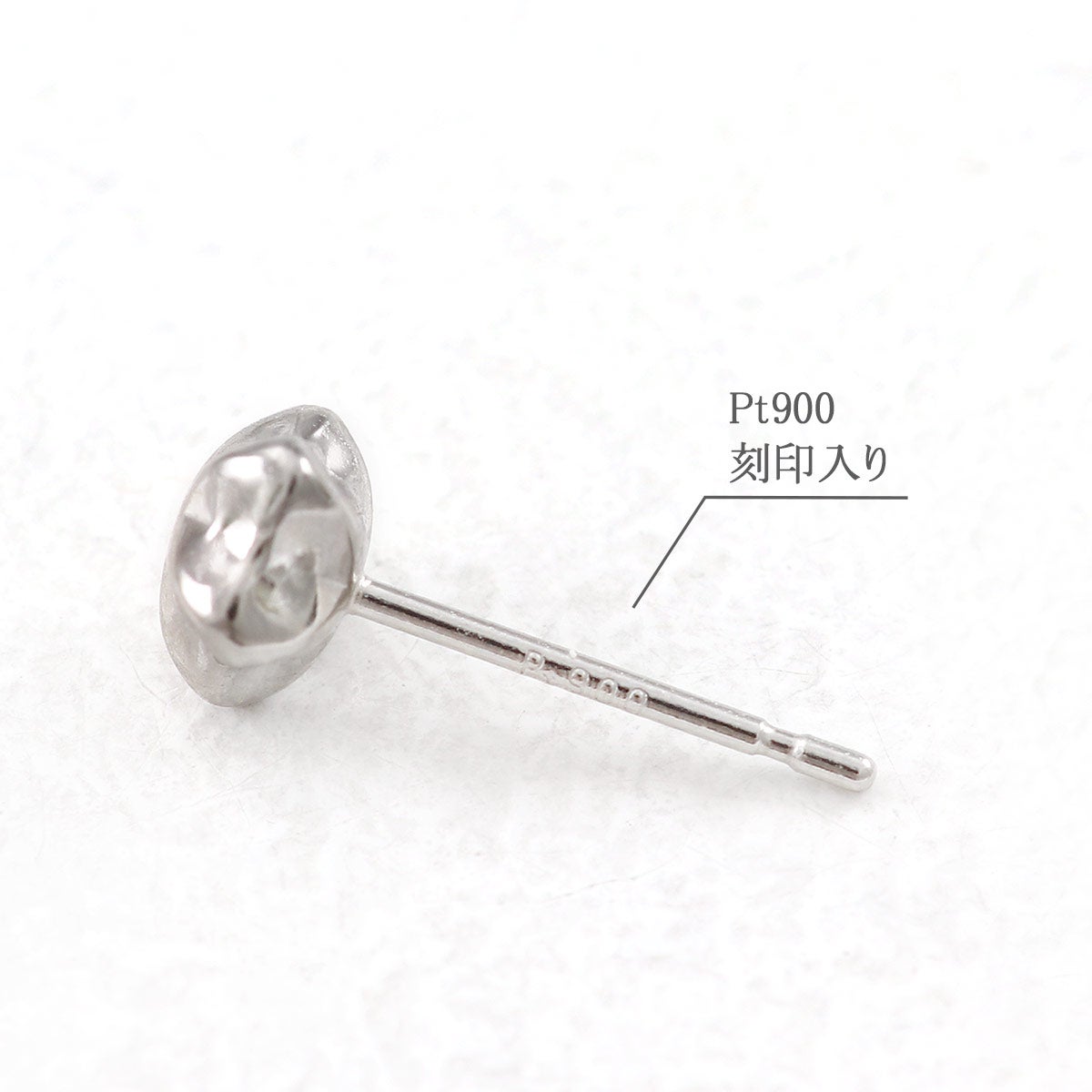 Pt900 スターピアス_05