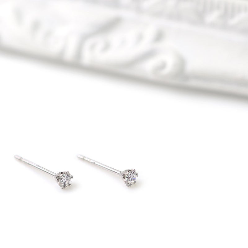 Pt900 ダイヤモンド ピアス_05