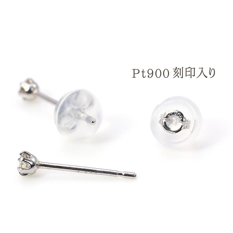 Pt900 ダイヤモンド ピアス_09