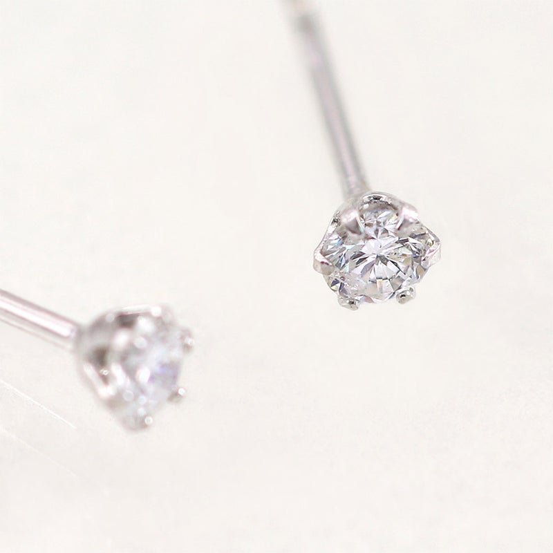 Pt900 ダイヤモンド ピアス_12