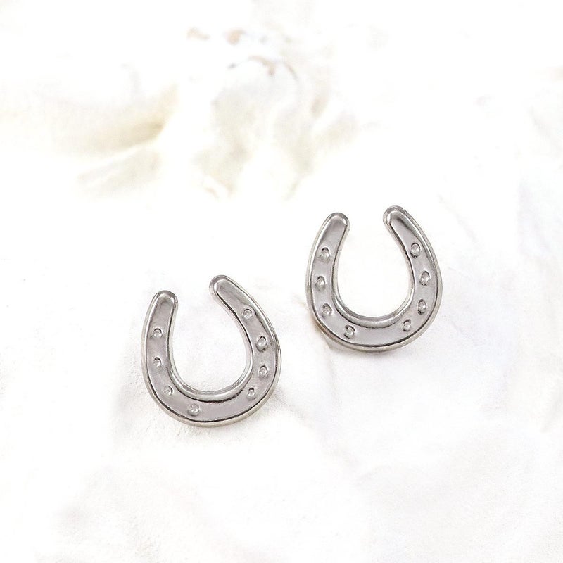 Pt900 馬蹄（ホースシュー）ピアス_02