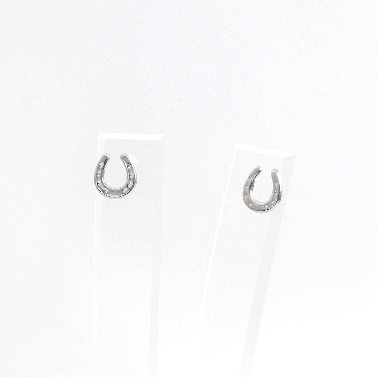 Pt900 馬蹄（ホースシュー）ピアス_03