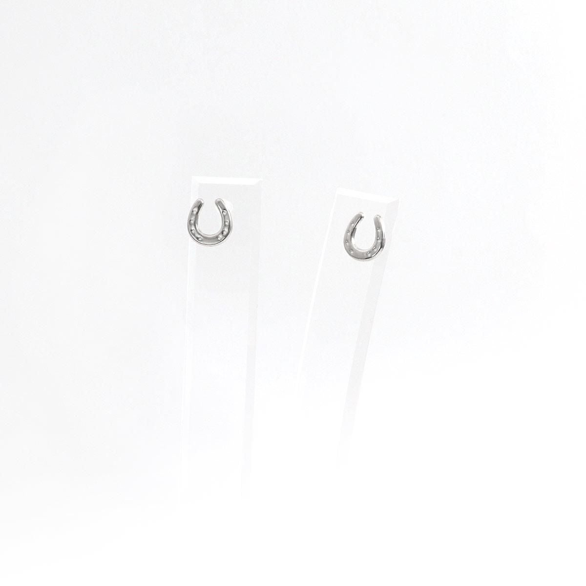 Pt900 馬蹄（ホースシュー）ピアス_11