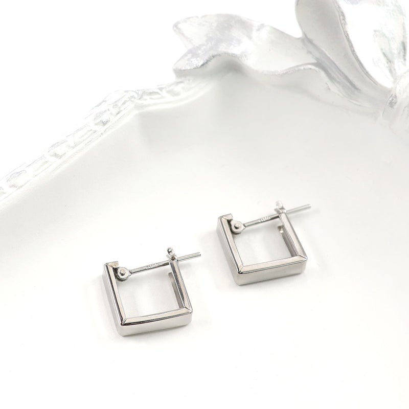 Pt900 スクエア フープピアス_03