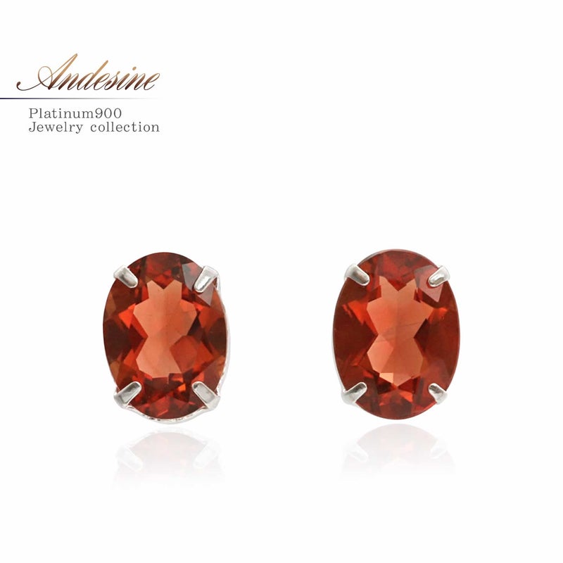 Pt900 アンデシン ピアス_01