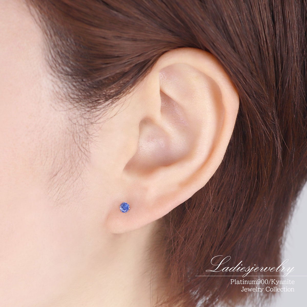 Pt900 カイヤナイト ピアス_10