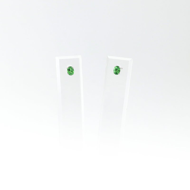 Pt900 ツァボライト ピアス_10