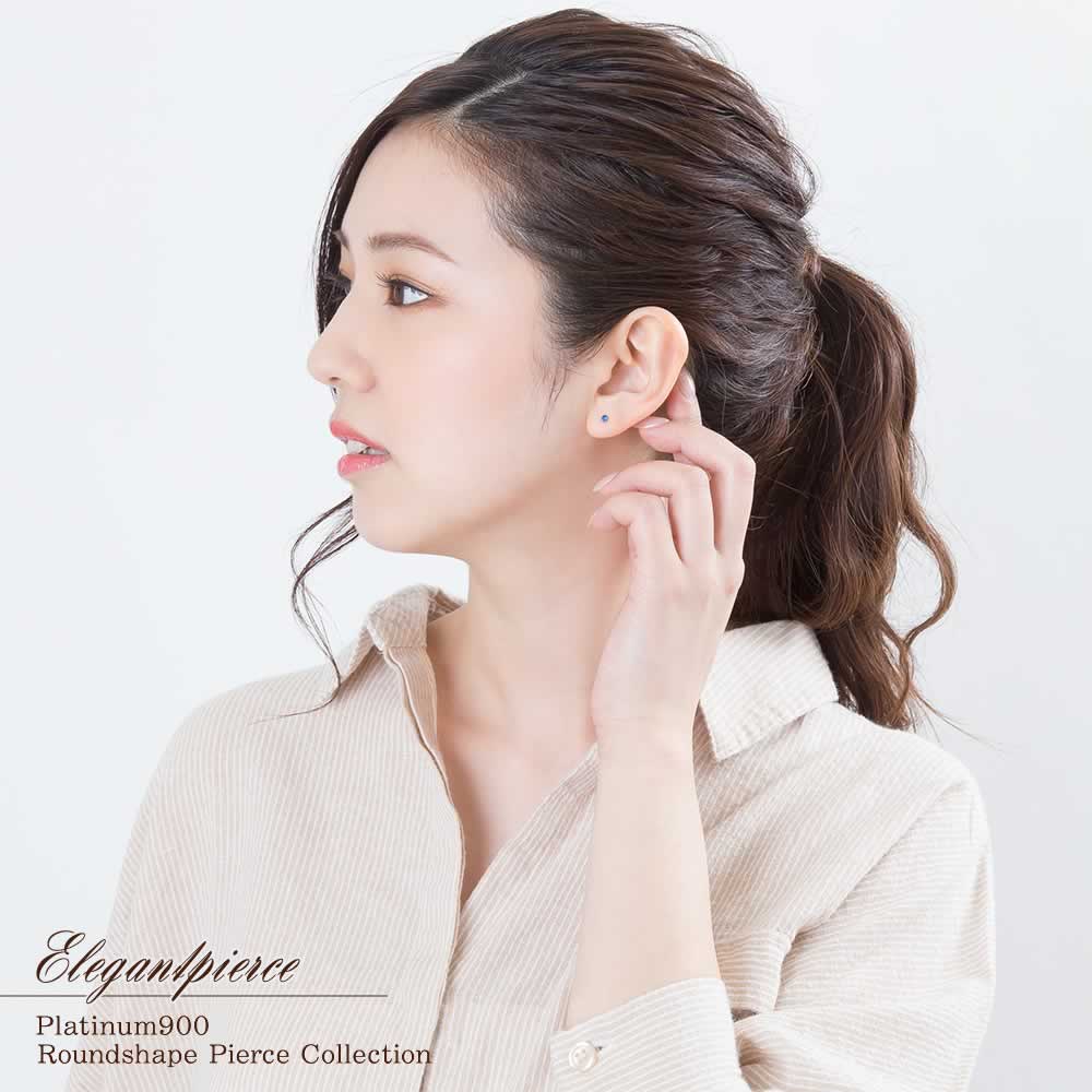 Pt900 アウイナイト ピアス_04
