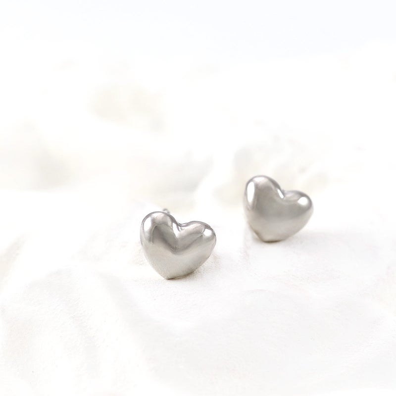 Pt900 ハート ピアス_02