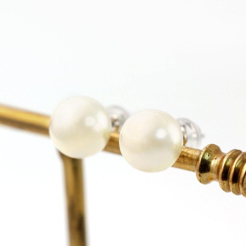 Pt900 アコヤ真珠 約8mm ピアス_03
