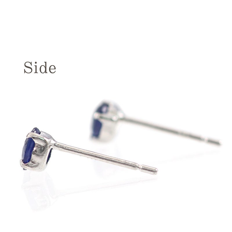 Pt900 サファイア ピアス 9月 誕生石_10