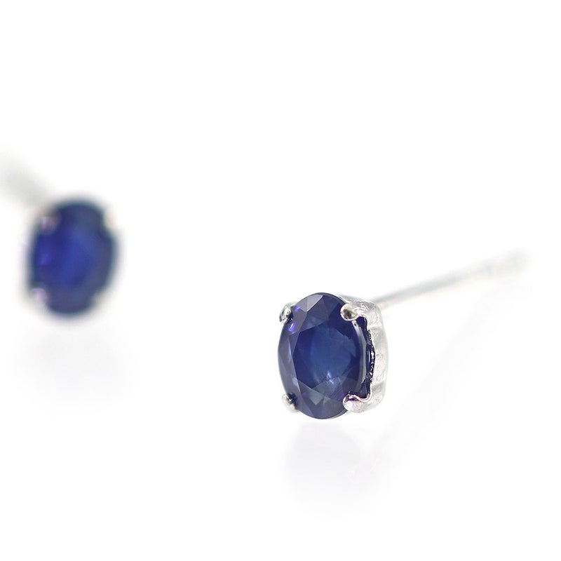 Pt900 サファイア ピアス 9月 誕生石_14