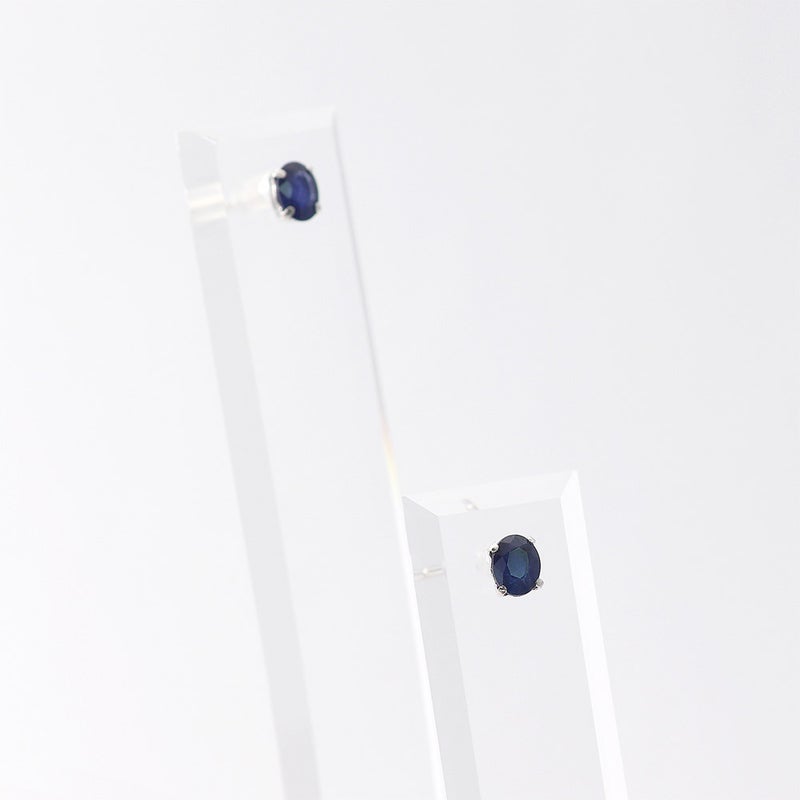 Pt900 サファイア ピアス 9月 誕生石_15