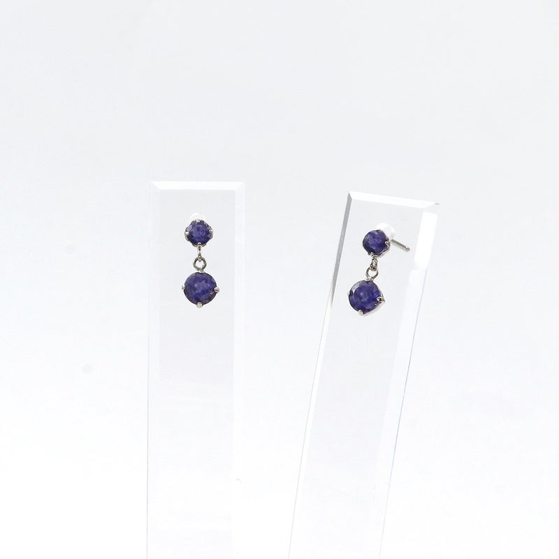 Pt900 アイオライト ピアス_09