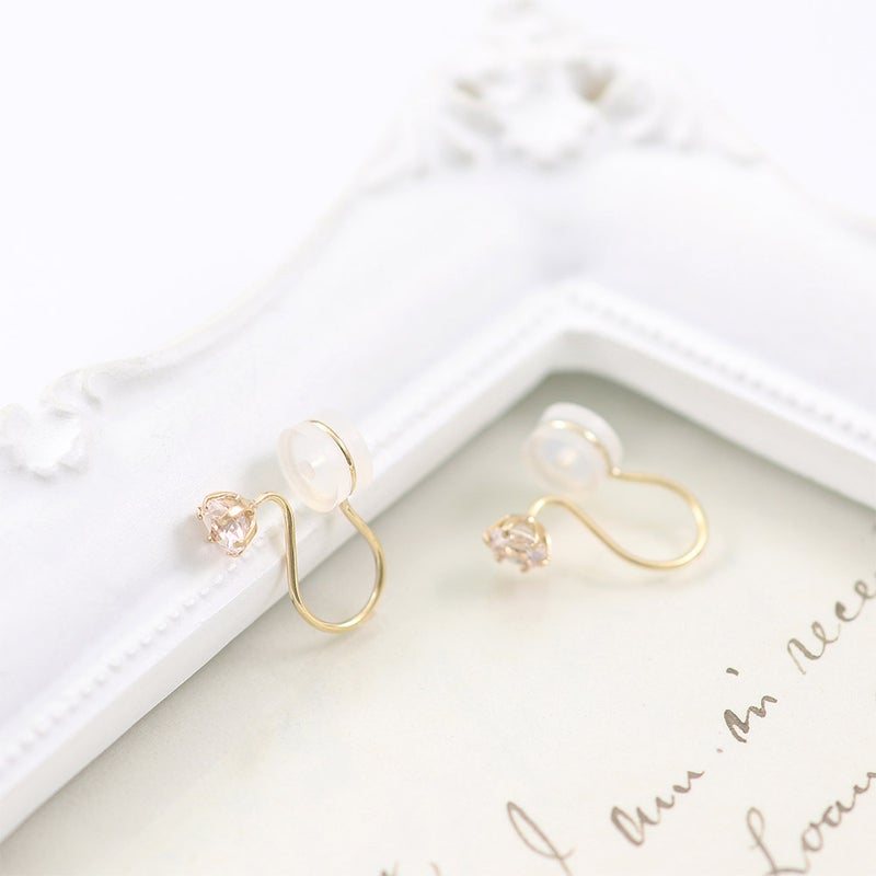 K10YG 誕生石 イヤリング_13