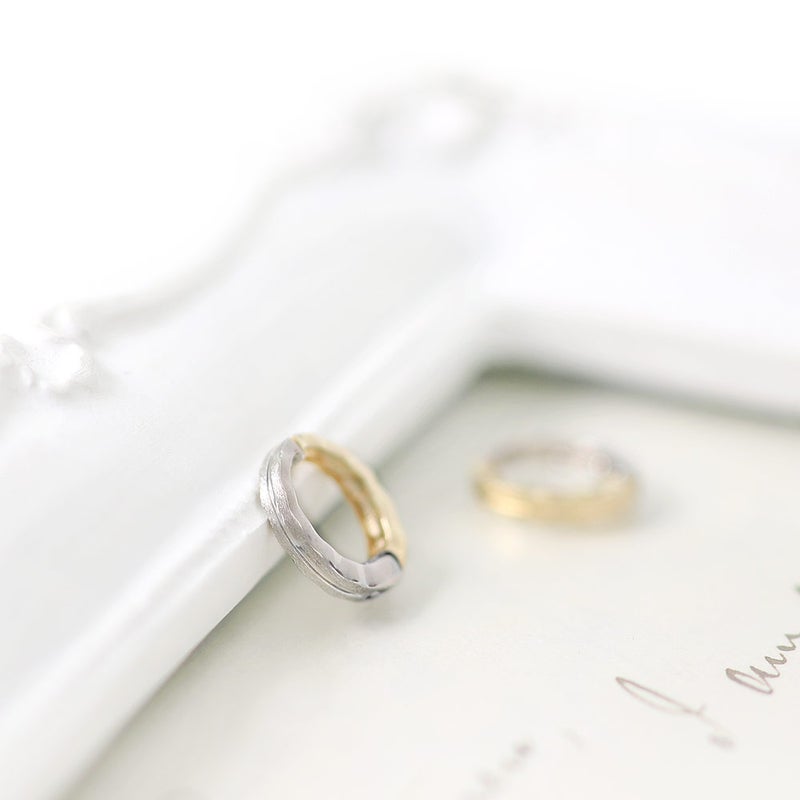 K10YG/K10WG リバーシブル ピアリング_10