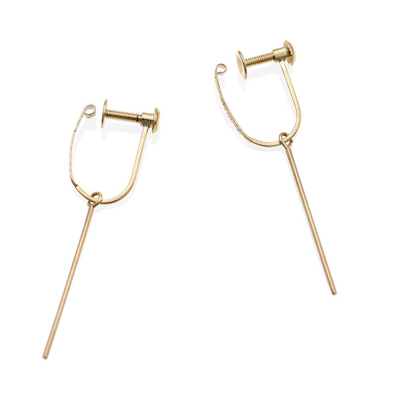 K10YG バー イヤリング_04