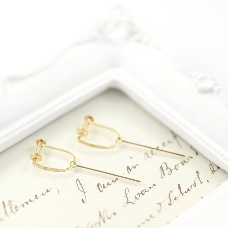 K10YG バー イヤリング_12