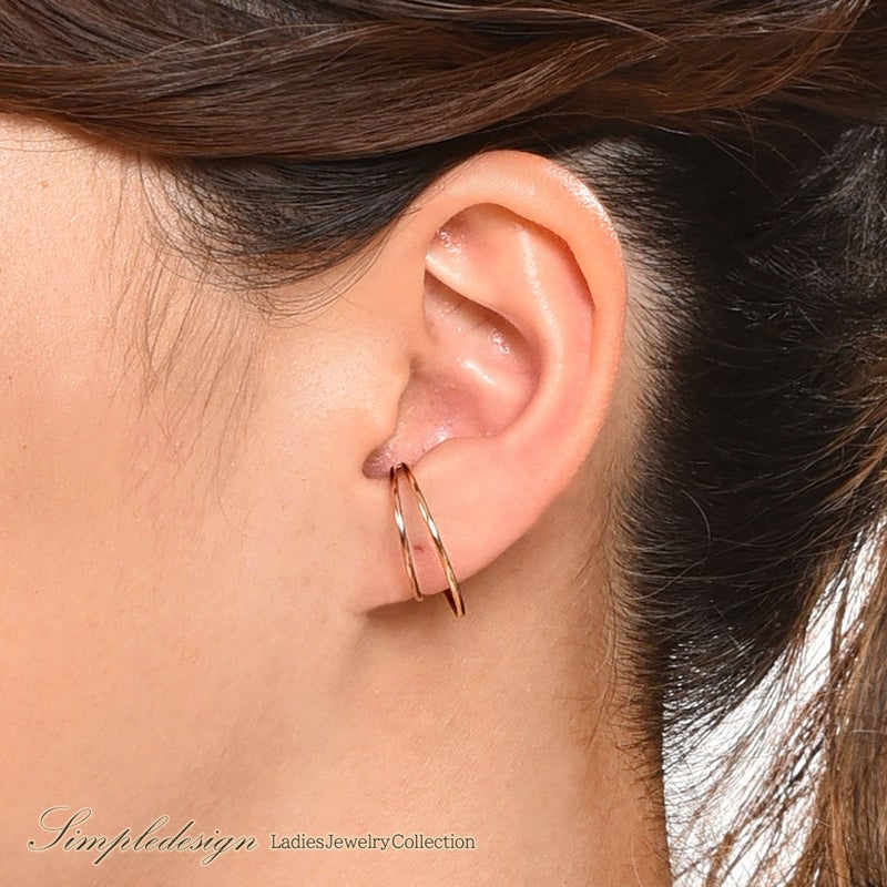 K10PG/K10YG 2連 イヤーカフ_05