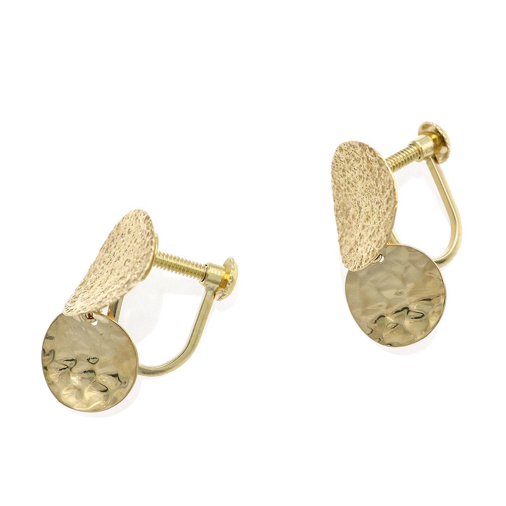 K10YG ダブルサークルイヤリング_03