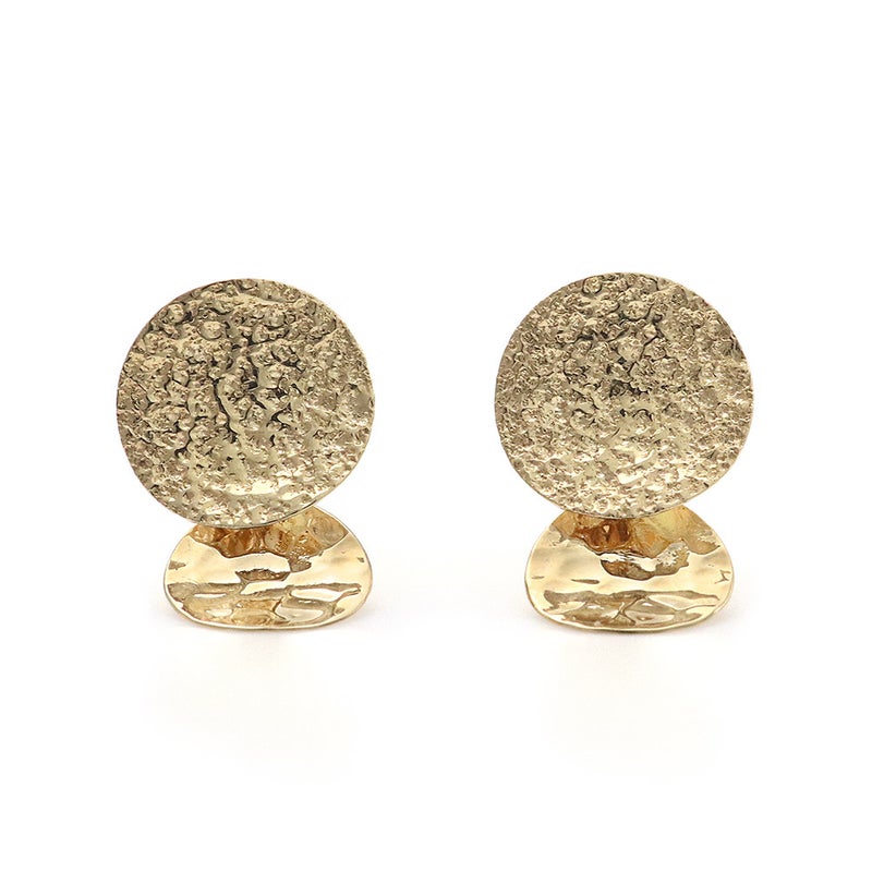 K10YG ダブルサークルイヤリング_09