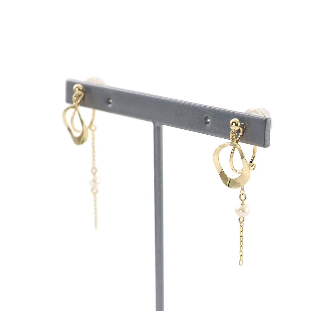 K10YG 淡水パール イヤリング_02