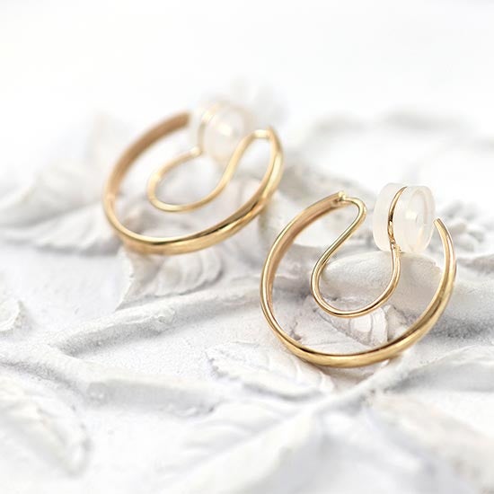 K10YG フープイヤリング_10