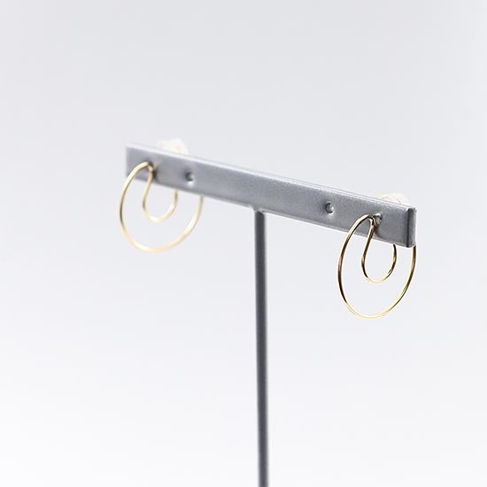 K10YG フープイヤリング_10