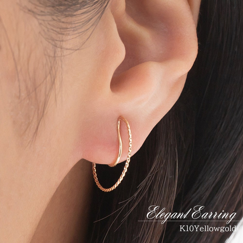 K10YG フープイヤリング_11