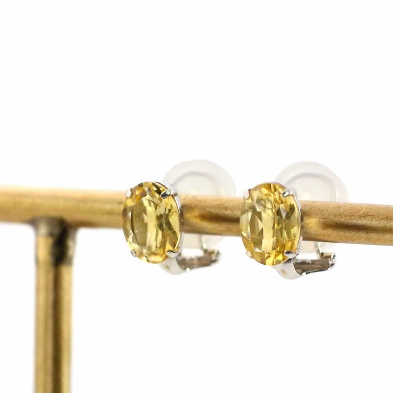K14WG シトリン イヤリング 11月誕生石_09