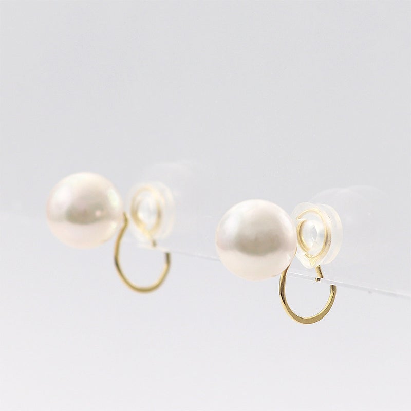 K18YG アコヤ真珠 イヤリング_03