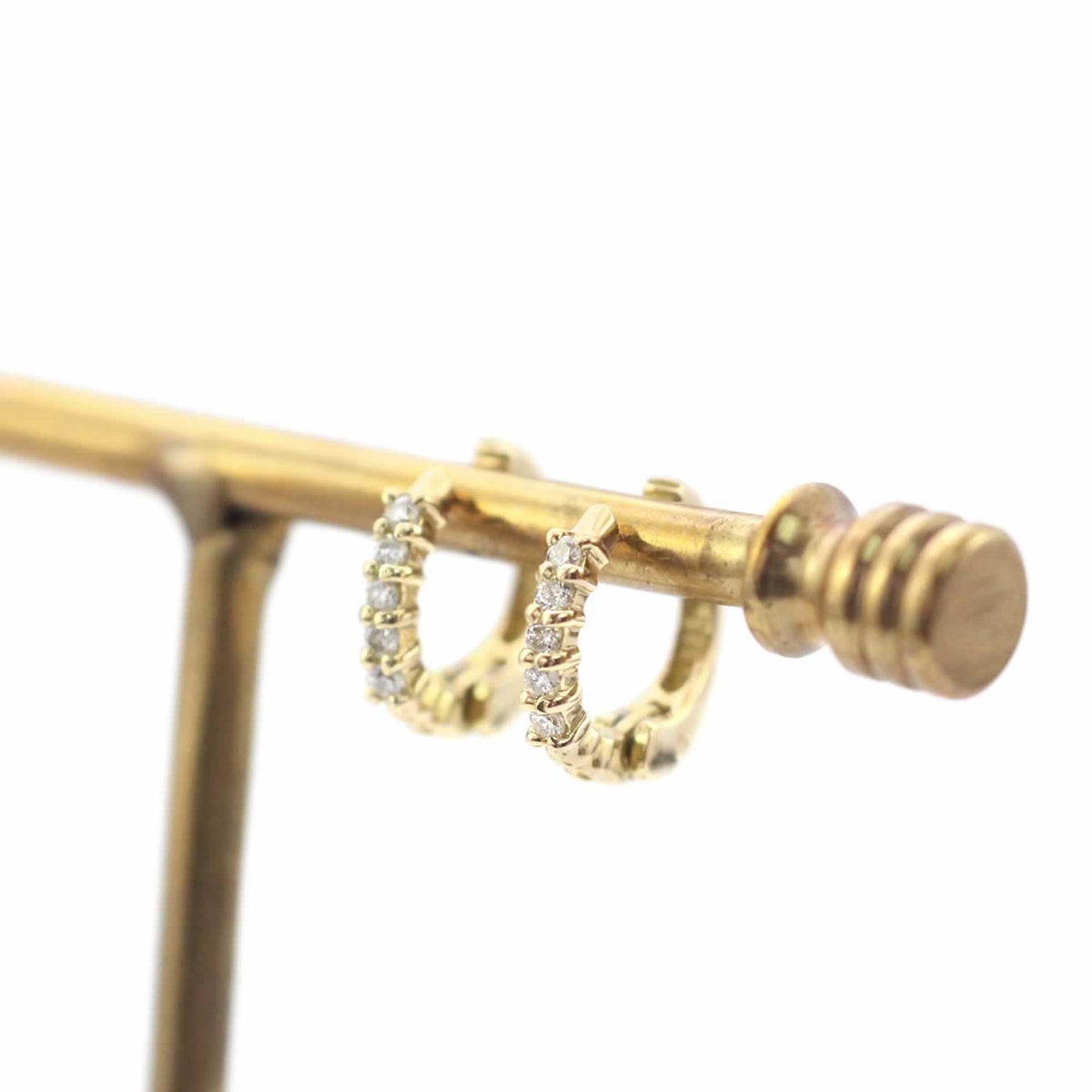 K18YG ダイヤモンド フープイヤリング_03