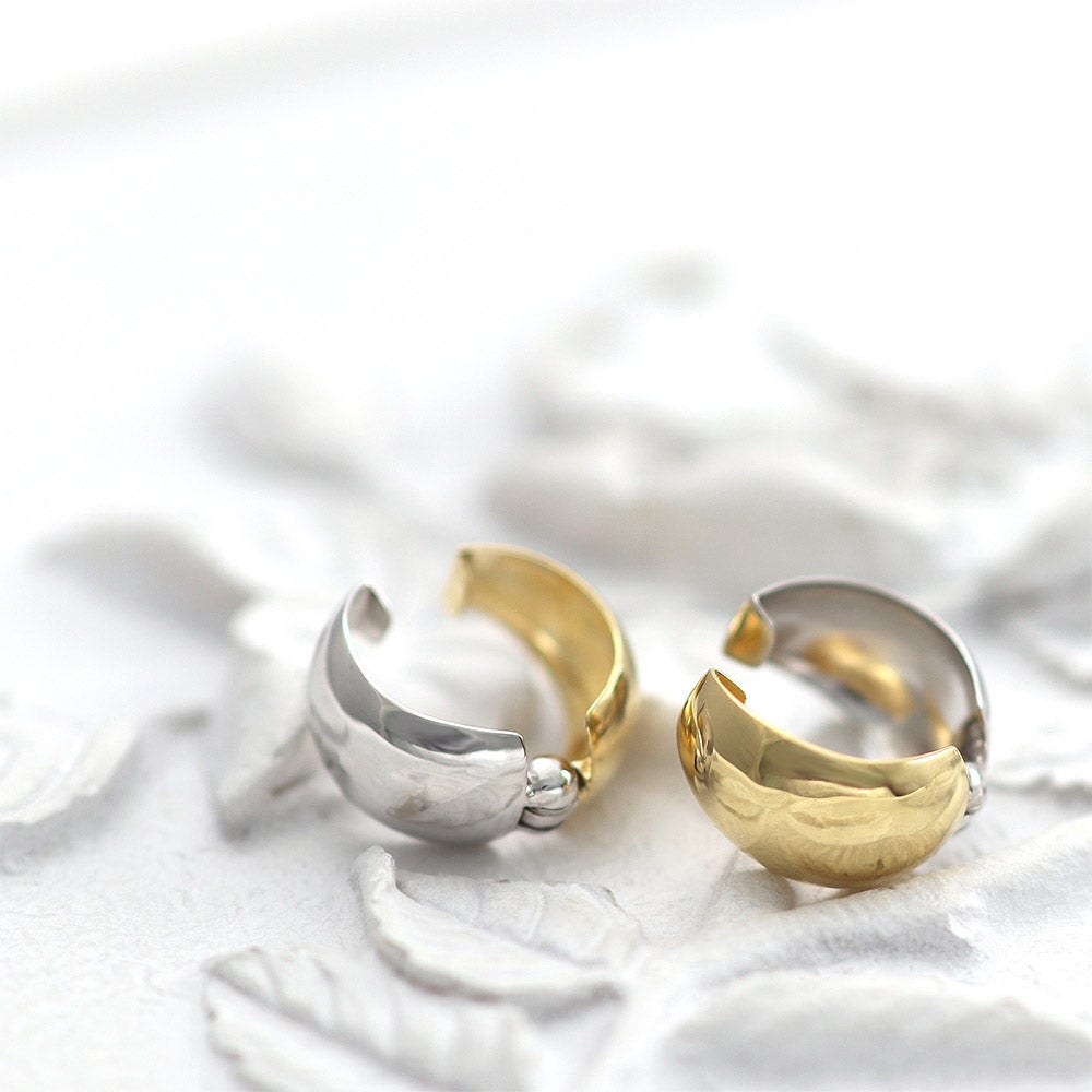 K18YG/K14WG リバーシブル フープ ピアリング_02