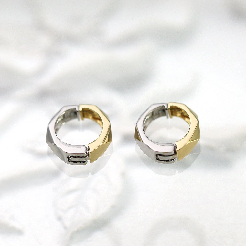 K18YG/K14WG リバーシブル フープ ピアリング_09