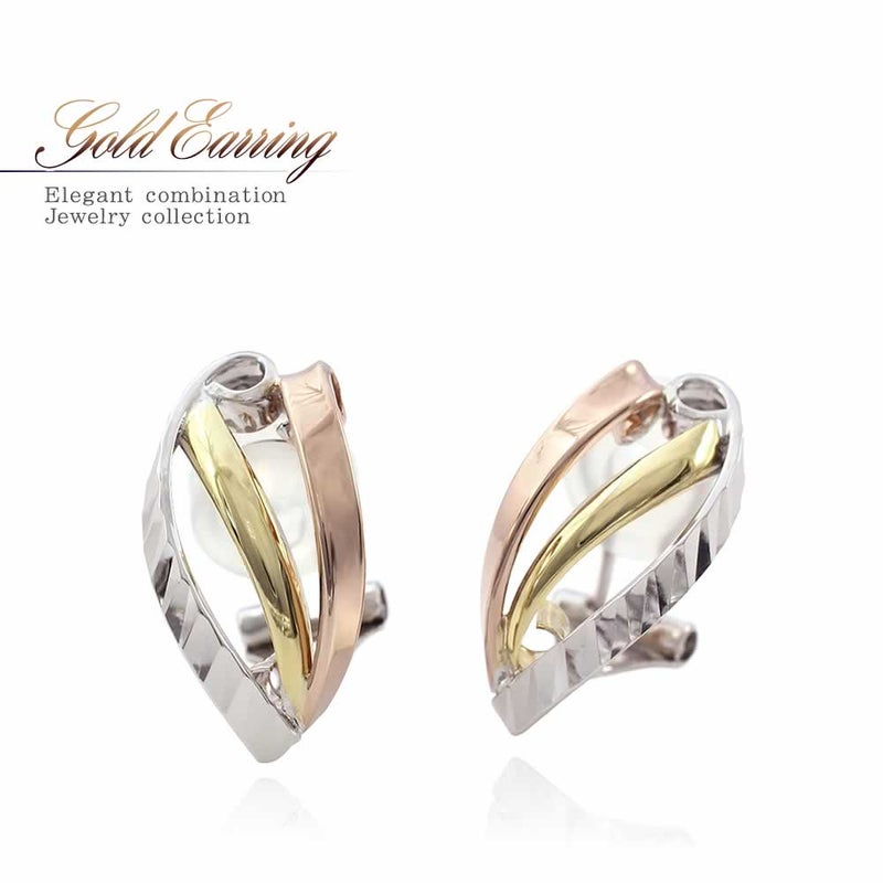 K18/K14WG イヤリング_01