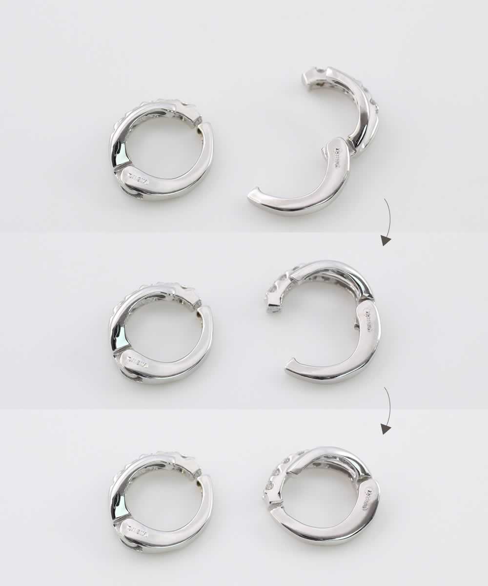 K18WG ダイヤモンド イヤリング_04