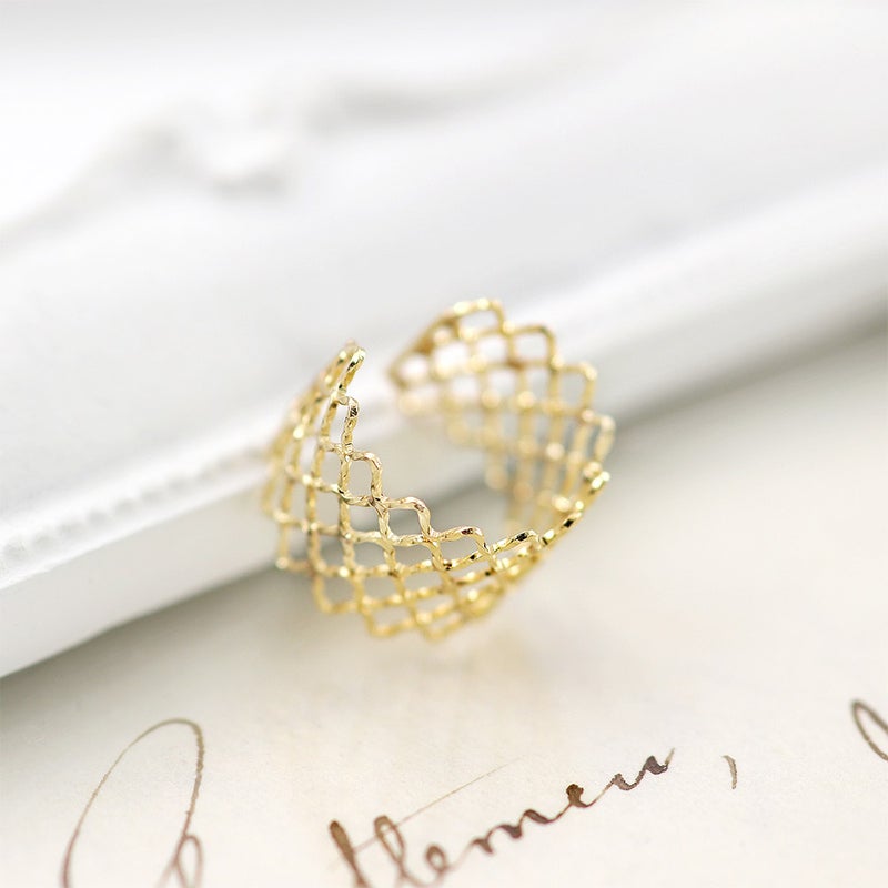 K18YG 透かし イヤーカフ_09