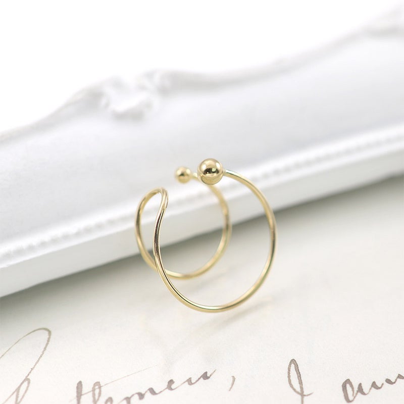 K18YG 2連 イヤーカフ_02