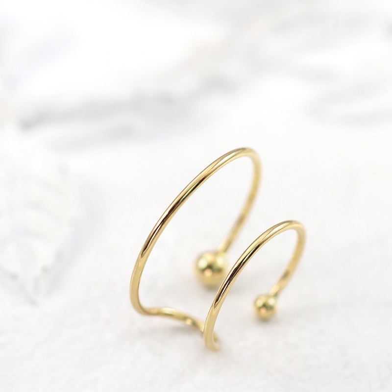 K18YG 2連 イヤーカフ_03