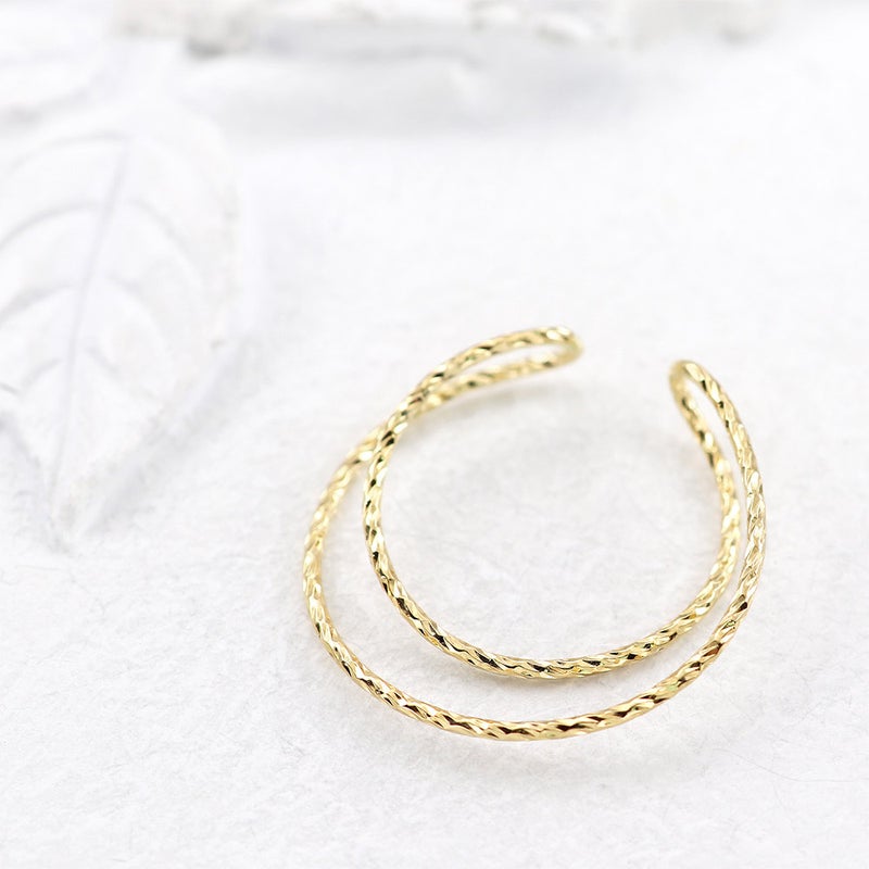 K18YG クロスフープ イヤーカフ_02