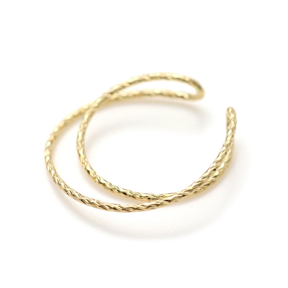 K18YG クロスフープ イヤーカフ_03