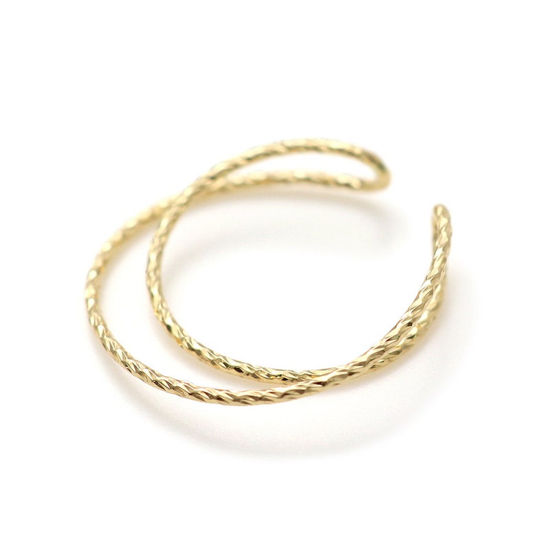 K18YG クロスフープ イヤーカフ_03