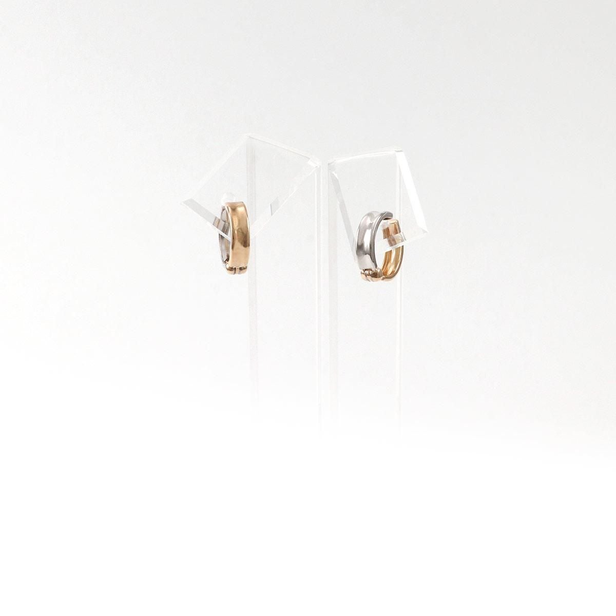 K18PG/Pt900 リバーシブル ピアリング_10