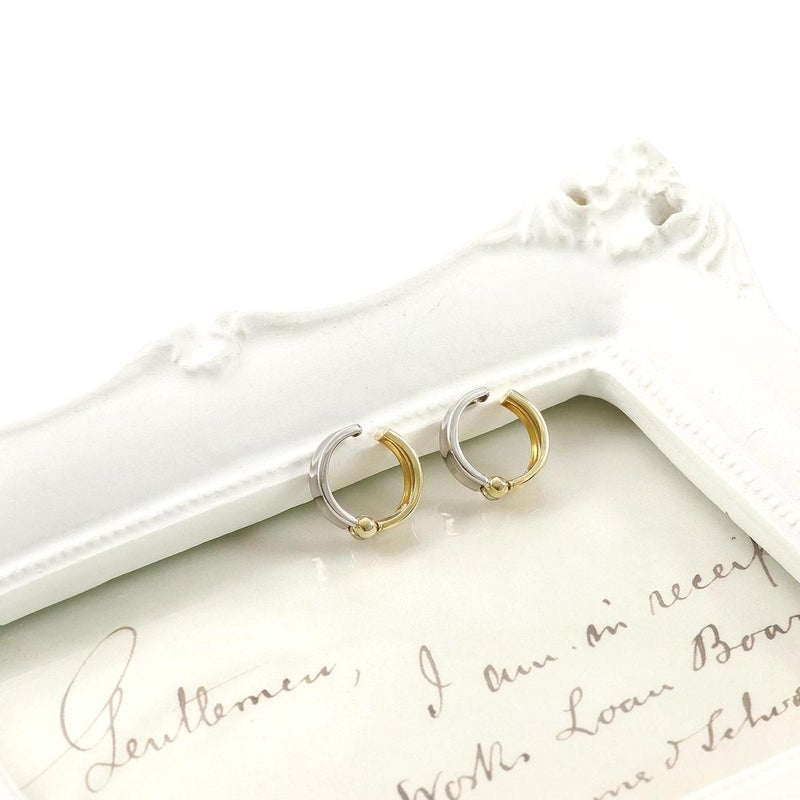 K18YG/Pt900 リバーシブル ピアリング_09