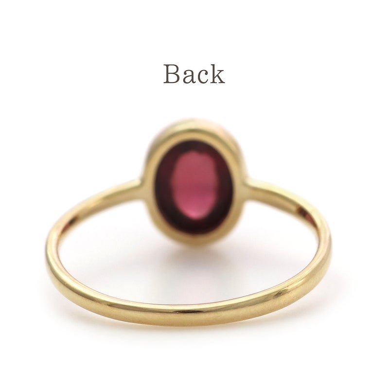 K10YG ロードライトガーネット リング_11