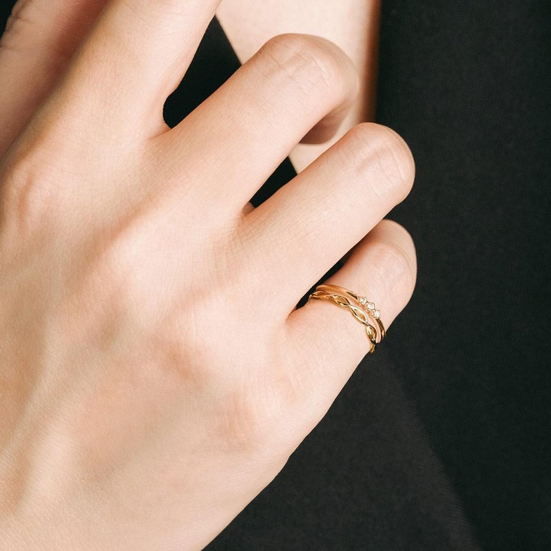 K10YG ダイヤモンドピンキーリング_04